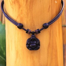 Collier en Cuir Buddha