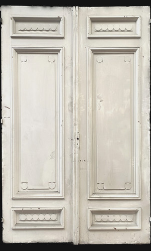 Paire portes simple faces - simple,