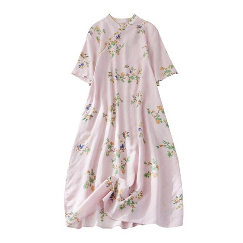 Femmes ethnique coton robe - ethnique,