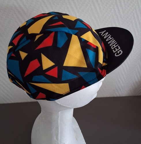 Casquette cycliste multicolore - casquette,