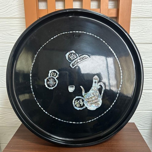 Plateau table basse rond - de,