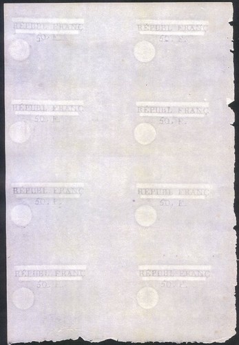 France projet assignat f - d'assignat, 50