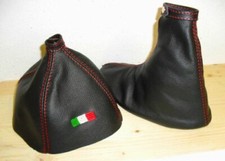 Alfa Romeo 159 - Brera Casque Levier Vitesse et Frein Cuir Véritable