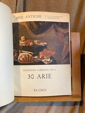 Arie Antiche partition chant