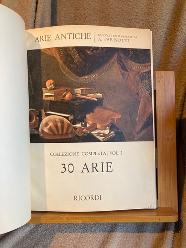 Arie antiche partition - arie,