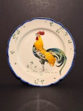 Lunéville - Assiette - Décor au Coq