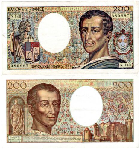 France billet 200 francs 1980 - billet,