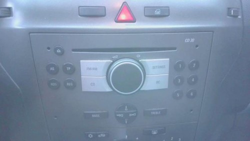 Autoradio origine opel - d'origine,