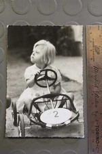 Carte Postale Époque Voiture À Pédales Giordani Go Kart Vintage Années '60