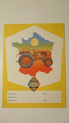 Protège cahier vintage