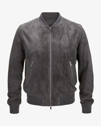 Blouson bomber daim peau