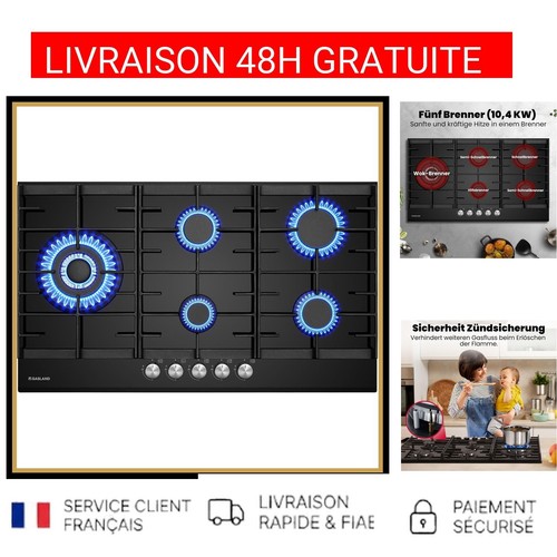 Table cuisson gaz - gasland, 5