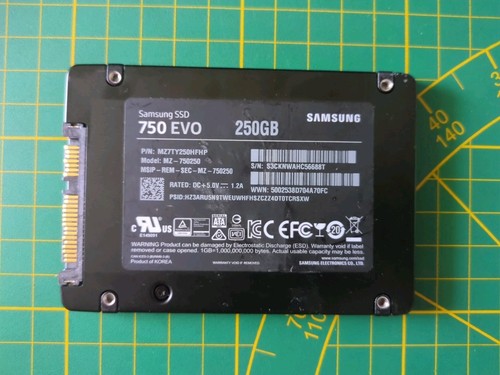 Ssd 250gb samsung 750evo - ssd,