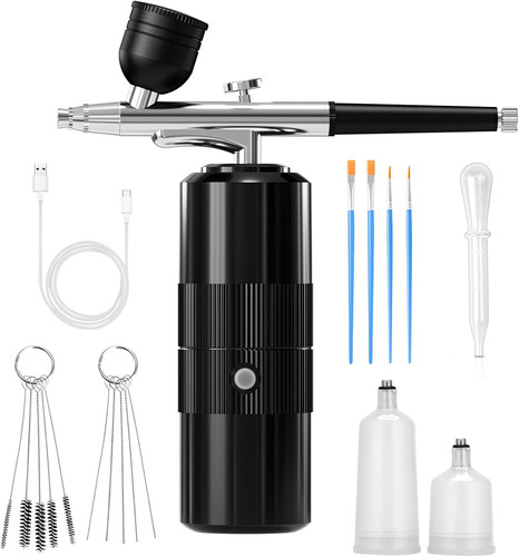 Cordless airbrush kit - cordless, w/