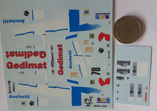 decalcomanie decals 1/43