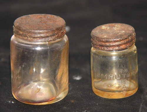 Lot bouteilles en verre - 2,