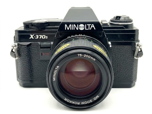 Minolta 370s slr - minolta, x-370s