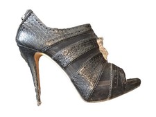 Superbe Et Authentique Escarpins Noir Christian Dior 40 Tbe