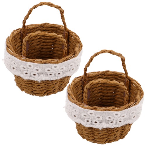 Pcs tiny picnic basket - pcs,