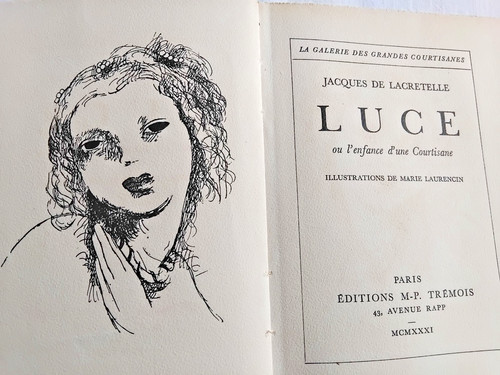 Lacretelle 1931 luce - 1931, ou