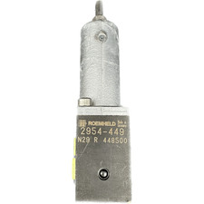 Valve de séquence, de mise en marche à bride  100-450bar ROEMHELD 2954-449