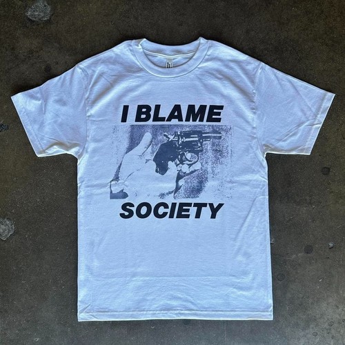 Blame society unisex - society, tee