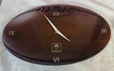 Pendule publicitaire RENAULT RUGBY automobile