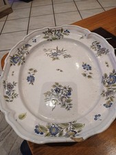Moustiers ? Grand Plat 18e Faience Ou Autre