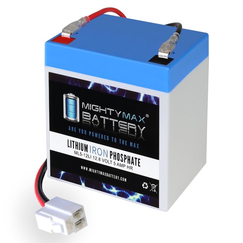 Mighty max 12v 5ah lithium - mighty,
