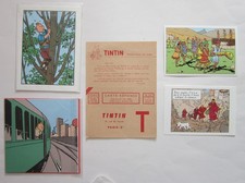 Lot cartes postales Tintin +