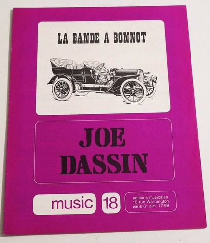 Partition vintage sheet music