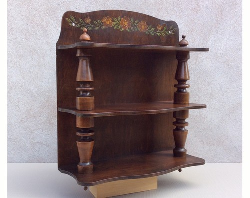 Etagere bois ancien - bois,