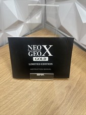 Notice Neo Geo X Gold Limited Edition