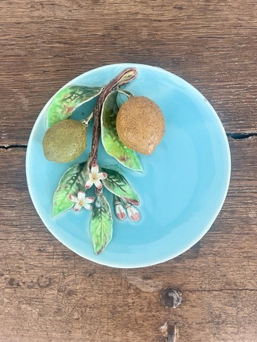 Vintage menton majolica trompe - vintage,