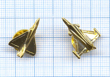 Lot Pins 3d dorés MIRAGE