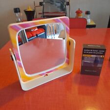 Vintage, miroir de salle de bain début des années 80, en très bon état, top