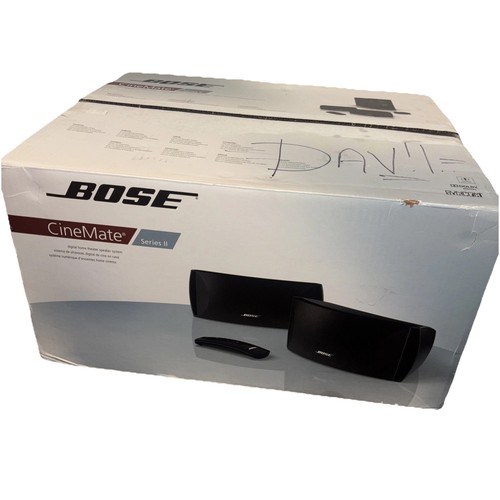 Bose cinemate series - bose, ii