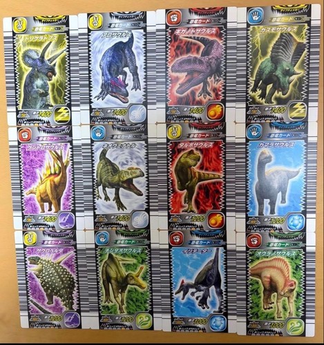 Jeu types de - 12, cartes