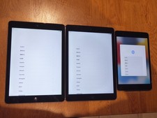 LOT 3 TABLETTE APPLE IPAD AIR, IPAD MINI 4 - BLOQUE ICLOUD