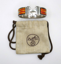 HERMES - BRACELET EMAILLE AVEC SON DUST BAG