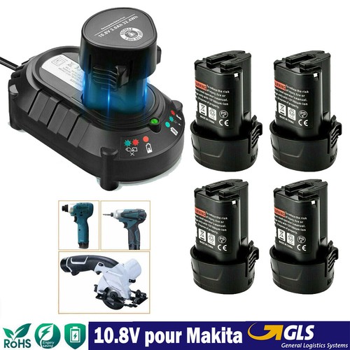 Batterie pour makita - batterie, 10.8v