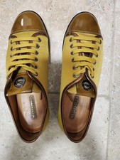 basket Longchamp couleur verte Kaki Moutarde ,taille 38 en excellent état