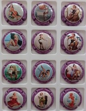 NEWS   CAPSULES DE CHAMPAGNE  Les Pin Up 2023 3e Serie générique 