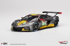 CORVETTE C8.R NO.64 CORVETTE RACING 2021 LE MANS 24HR - TOPSPEED TS0381 1/18