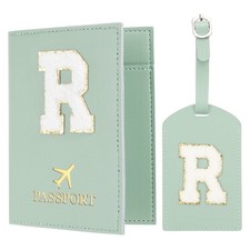 Etui passeport initial set