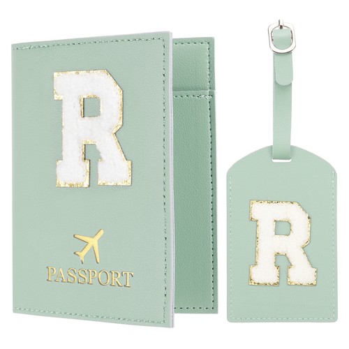 Etui passeport initial set