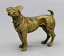 TRES BEAU CHIEN EN BRONZE DE