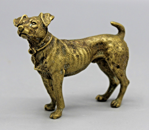 Tres beau chien bronze de - tres,