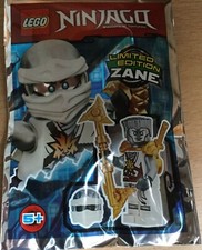 POLYBAG FIGURINE MINIFIGURE LEGO NINJAGO FOIL 891724 NINJA BLANC ZANE