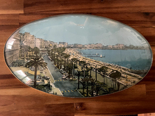 Cadre vintage avec - avec, photo
